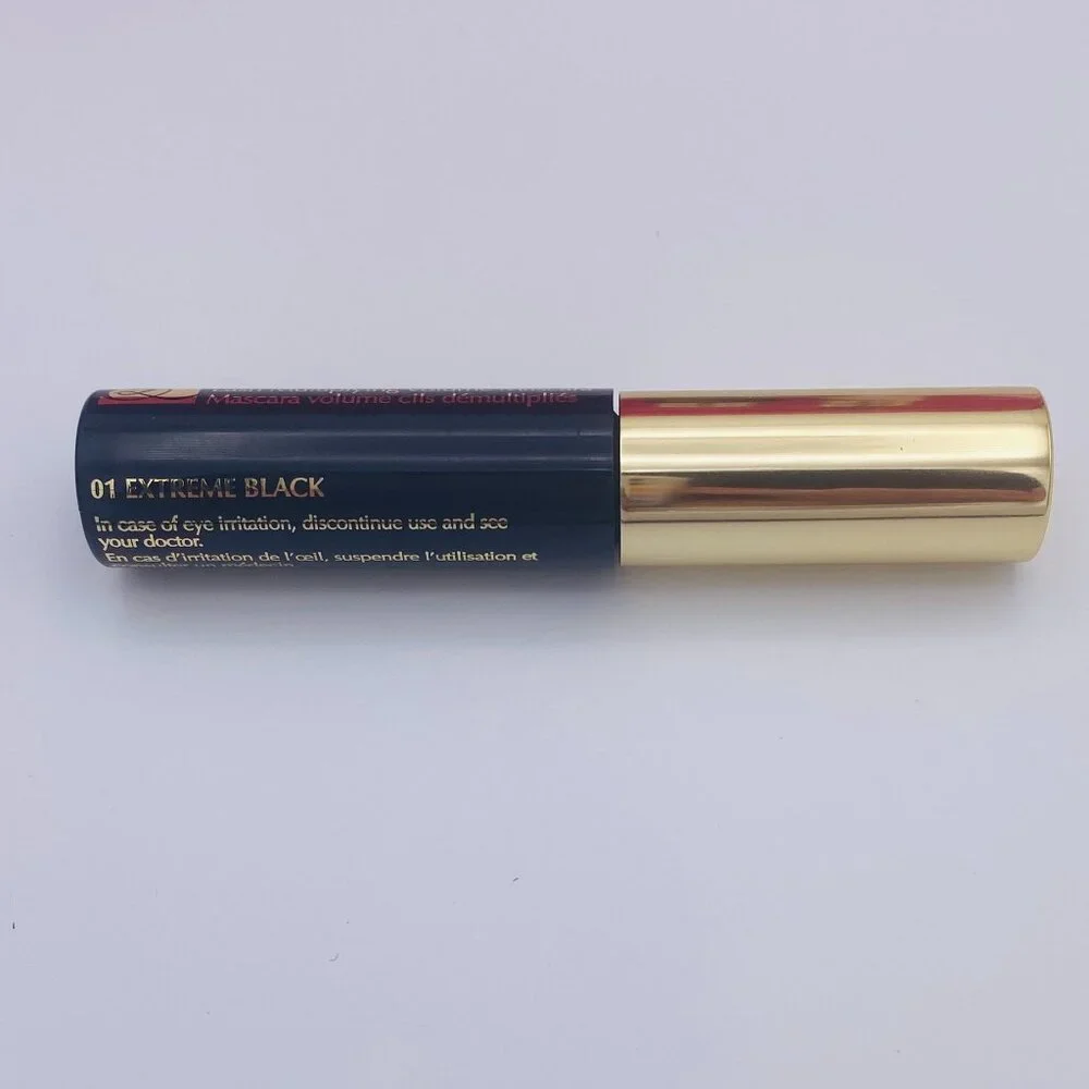 Estee Lauder Beauty Set-Air Pink Pouch,Lipstick,Mascara,Serum,Re-Nutriv-8pc-NEW